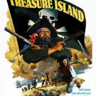 1972 TREASURE ISLAND movie poster ORSON WELLES long john silver 20x30 EPIC
