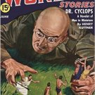 thrilling wonder stories VINTAGE COMIC BOOK COVER POSTER dr. cyclops 20x30 thrilling wonder stories VINTAGE COMIC BOOK COVER POSTER dr. cyclops 20x30