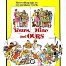 LUCILLE BALL HENRY FONDA yours mine and ours 1968 MOVIE poster 20x30 COMEDY