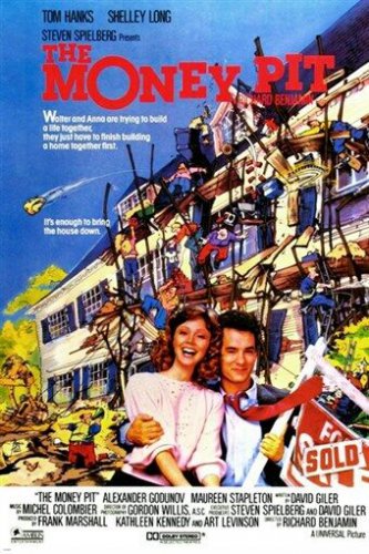 TOM HANKS SHELLEY LONG classic movie poster THE MONEY PIT comedy hot 20x30
