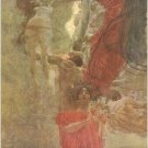 painted religious composition VINTAGE ART POSTER one-of-a-kind 20x30 HOT