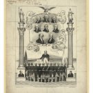 HISTORICAL INDEPENDENCE DECLARED POSTER1776-20x30 statesman and generals