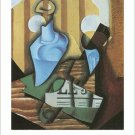 JUAN GRIS still life in front of an open window CLASSIC ART POSTER 20x30