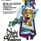 NIGHT OF DARK SHADOWS movie poster WITCH HANGING 200-YEAR-OLD TERROR 20x30 NIGHT OF DARK SHADOWS movie poster WITCH HANGING 200-YEAR-OLD TERROR 20x30
