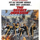 THE SECRET INVASION movie poster STEWART GRANGER adventure action 20x30