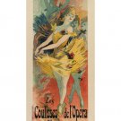BACKSTAGE at the OPERA vintage poster Musée Grévin J Chéret France 20x30 hot
