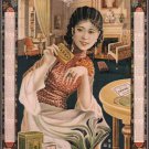 Ken-I-Kochojo TABLETS vintage ad poster by Xie Zhiguang CHINA 1931 20x30 RARE