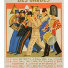 ville de bruxelles INTERNATIONAL FESTIVAL OF SOLDIERS vintage poster 20x30