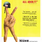MASH movie poster CLASSIC WAR COMEDY sutherland gould & skerritt NEW 20x30