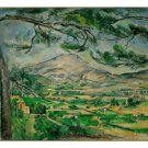 CEZANNE Mont Sainte-Victoire Courtauld FINE ART POSTER Impressionist 20x30