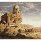 carl werner's SKETCHES OF THE NILE painting poster ANCIENT EGYPT 20x30 rare