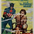 vintage CAPTAIN AMERICA COMIC BOOKS cover poster COLORFUL animated 20x30 vintage CAPTAIN AMERICA COMIC BOOKS cover poster COLORFUL animated 20x30