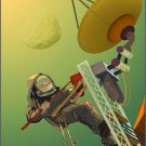 Technicians Wanted NASA Recruitment Retro Poster 20x30 Space Exploration