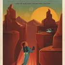 NASA Space travel Mars tourism for Valles Marineris Poster 20x30