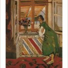 1921 HENRI MATISSE young girl in a gandoura VINTAGE FRENCH art poster 20x30