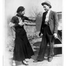 BONNIE PARKER & CLYDE BARROW vintage 1933 poster 20x30 FAMED VILLAINS hot