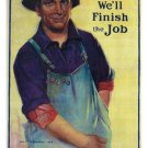 VICTORY LIBERTY LOAN vintage poster G A BENEKER US 1918 20x30 new PATRIOTIC