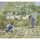 VINCENT VAN GOGH painting poster FIRST STEPS 20x30 quality & affordability