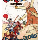 DON QUIXOTE movie poster COMICOLOR cartoon UB IWERKS funny 1934 20x30 rare