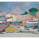 Andre Derain PORT Fine Art Poster BRIGHT 20x30 COLORFUL REFINED Masterful