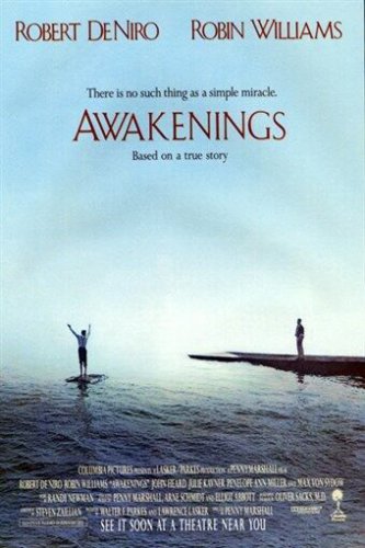 ROBERT DENIRO ROBIN WILLIAMS awakenings movie poster DOCTOR patient 20x30