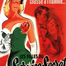 FBI GIRL french film noir MOVIE POSTER cesar ROMERO audrey TOTTER 20x30