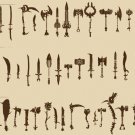 ANCIENT WEAPONS POSTER Rare Hot New COLLECTOR 20x30-PW0