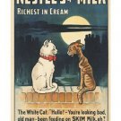 NESTLE'S SWISS MILK "will put you right" VINTAGE AD POSTER w. true 20x30 NEW