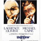1972 MICHAEL CAINE LAURENCE OLIVIER Sleuth Movie Poster CRIME drama 20x30