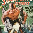 comic book cover poster VINTAGE STARTLING STORIES futuristic sci-fi 20x30