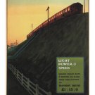 Light,  Power and Speed Vintage train Poster C Sharland USA 1915 20x30 RARE