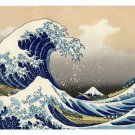 THE GREAT WAVE at Kanagawa POSTER 20x30 Katsushika Hokusai 1829 JAPAN rare