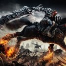 darksiders GAME FIGURE poster FLAMING HORSE SWORD headless man riding 20x30- SY1 darksiders GAME FIGURE poster FLAMING HORSE SWORD headless man riding 20x30- SY1
