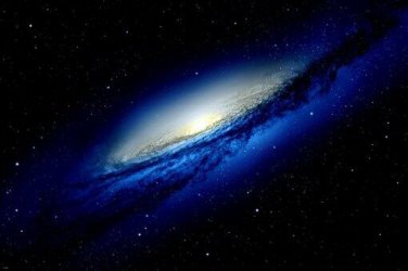 Galaxy Nebula Circle Vortex Stars POSTER 20x30 CRYSTAL CLEAR resolution - SY2