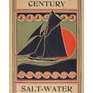 SEPTEMBER CENTURY vintage mag cover poster SALT-WATER NUMBER classic 20x30