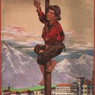 Beer Pedavena Vintage Ad Poster Italy 1920 20x30 VERY RARE Prized Top Quality