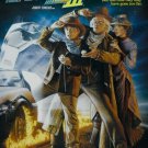 BACK to the FUTURE III vintage movie poster FOX, LLOYD & STEENBURGEN 20x30