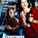 classic movie poster EYEWITNESS sigourney WEAVER william HURT 20x30 action