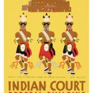 PUEBLO TURTLE DANCERS New Mexico VINTAGE WPA Poster SAN FRANSISCO 1939 20x30