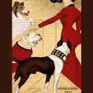 CHICAGO VINTAGE DOG SHOW POSTER 1902 Kennel Club RARE HOT NEW 20x30