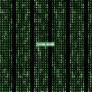THE MATRIX SYSTEM FAILURE poster number grid rows NEON GREEN flashing 20x30- QW9
