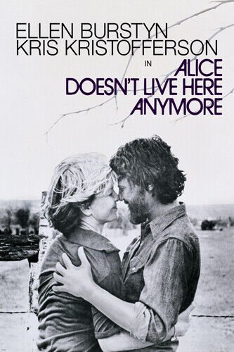 ALICE doesn't LIVE here ANYMORE movie poster BURSTYN & KRISTOFFERSON  20x30
