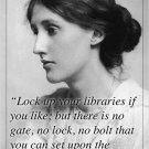 VIRGINIA WOOLF english writer INSPIRATIONAL QUOTE POSTER modernist 20x30