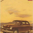 50's vintage car ad poster FIAT 1400 STYLISH CLEAN LINES collectors 20x30