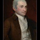 portrait JOHN JAY FOUNDING FATHER USA poster PATRIOT diplomat 20x30 rare