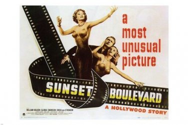 Sunset blvd. by Billy Wilder MOVIE POSTER 1950 20x30 g swanson HOT NEW rare