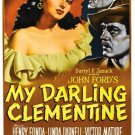 JOHN FORD'S my darling clementine CLASSIC MOVIE POSTER henry FONDA 20x30 hot