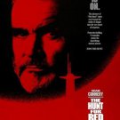 TOM CLANCY'S the HUNT for RED OCTOBER 1990 movie poster SEAN CONNERY 20x30