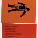 OTTO PREMINGER'S anatomy of a murder MOVIE POSTER james stewart 1959 20x30 - QY1