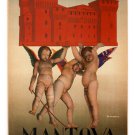Mantova VINTAGE TRAVEL POSTER by Giuseppe Riccobaldi ITALY 1948 20x30 rare